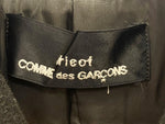 コムデギャルソン COMME des GARCONS tricot COMME des GARCONS トリココムデギャルソン ウール ロングコート ブラック系 黒 Made in JAPAN 日本製 TC-080140 ジャケット 無地 ブラック 101MT-1383