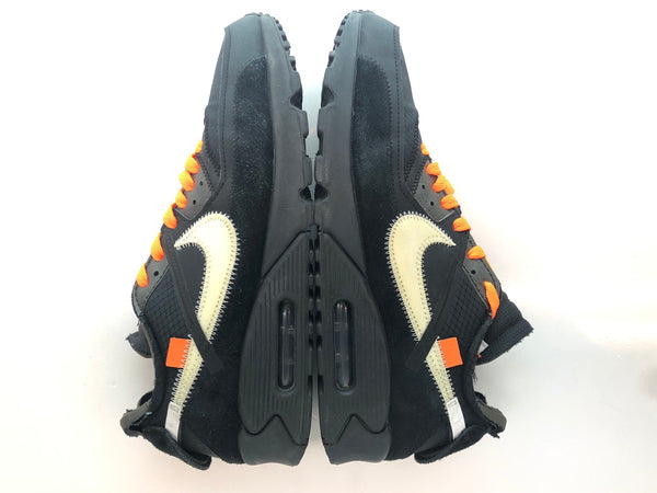 ナイキ オフ ホワイト NIKE OFF-WHITE AIR MAX 90 THE 10 エアー マックス 黒 AA7293-001 メンズ靴 スニーカー ブラック 27サイズ 104-shoes4