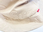 シュプリーム SUPREME Lasered Twill Crusher Tan 23SS レーザー ツイル クラッシャー タン バケットハット ベージュ系  帽子 メンズ帽子 その他 ロゴ ベージュ 101hat-62