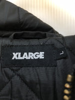 X-LARGE　フードジャケット　ブラック　L