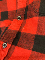 ワコマリア WACKO MARIA バッファローチェック カジュアルシャツ 長袖 トップス  日本製 赤×黒 S 長袖シャツ チェック レッド 101MT-1122
