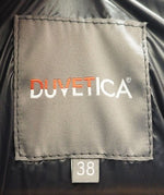 デュベティカ DUVETICA ダウンジャケット フード有り サイズ38 ジャケット 無地 グレー 101LT-7