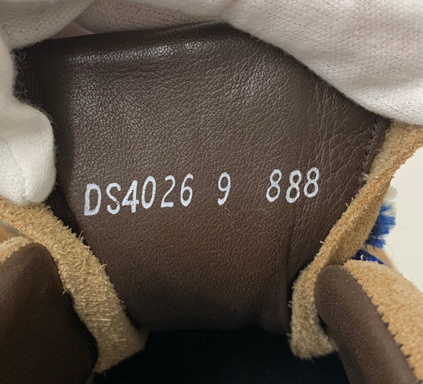 ダナー Danner STUSSY 別注 MT.RIDGE MID CRYSTY マウンテンブーツ スエード US9 DS4026 メンズ靴 ブーツ その他 ロゴ ベージュ 201-shoes340