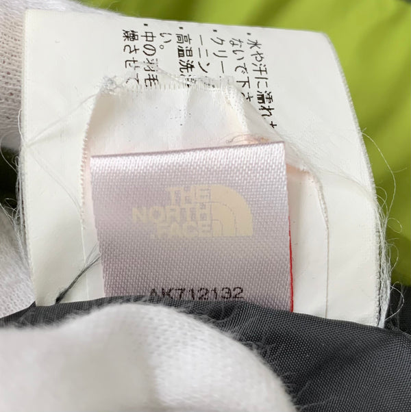 ノースフェイス THE NORTH FACE ヌプシベスト NUPTSE VEST ダウンベスト ロゴ ND01587 ベスト 刺繍 グリーン Mサイズ 201MT-1299