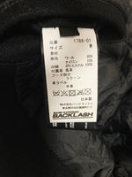 バックラッシュ BACKLASH ISAMU KATAYAMA BACKLASH イサムカタヤマ ウールジャケット Made in JAPAN 黒 -41635 ジャケット 無地 ブラック Mサイズ 101MT-2102