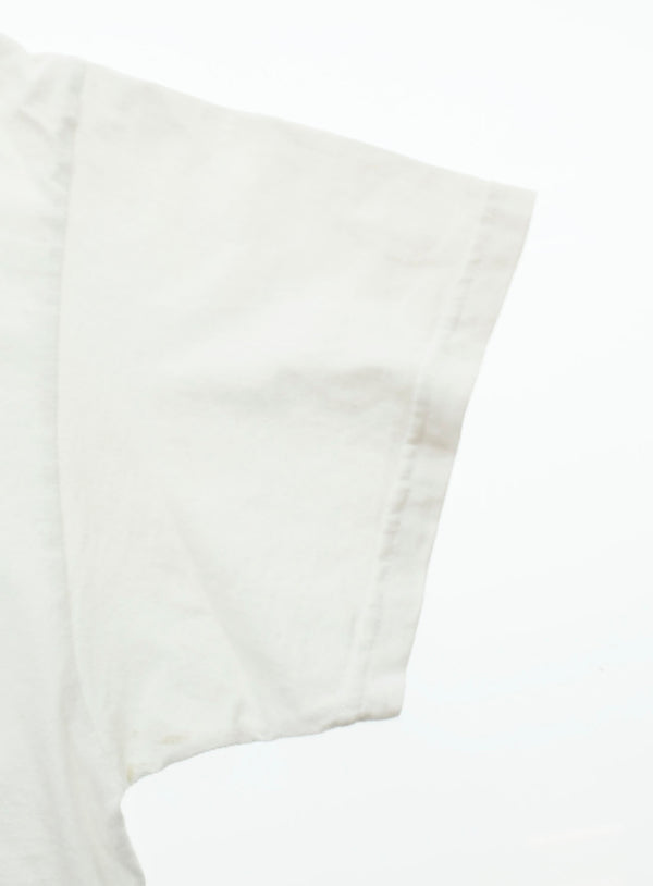 セントマイケル  SAINT MICHAEL  ペイントチェッカー 半袖Tシャツ 白 Tシャツ プリント ホワイト 103MT-127