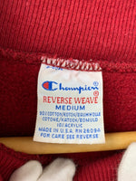 チャンピオン Champion リバースウィーブ REVERSE WEAVE 90s 90年代 刺繍タグ 初期 USA製 スウェット ロゴ ワインレッド Mサイズ 201MT-871