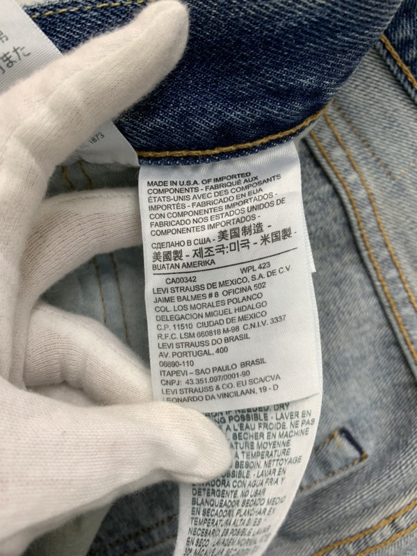 リーバイス Levi's デニムパンツ ジーンズ 501 デニム 無地 ブルー 201MB-151【編集終了　未確認】