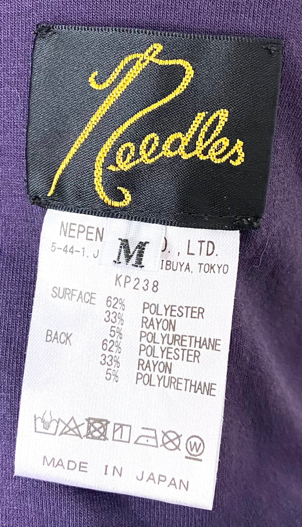 ニードルス Needles ロゴプリントTシャツ KP238 Tシャツ ロゴ ブラック Mサイズ 201MT-1990
