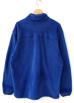 ノースフェイス THE NORTH FACE フリース ジップアップ ブルゾン ON19515 ジャケット 刺繍 ブルー 3Lサイズ 201MT-529