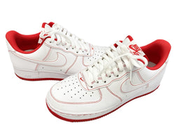 ナイキ NIKE AIR FORCE 1 07 WHITE/WHITE-UNIVERSITY RED エアフォース 1 07 ホワイト系 白 レッド系 シューズ CV1724-100 メンズ靴 スニーカー ホワイト 26cm 101-shoes1125