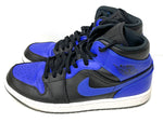 ナイキ NIKE エアジョーダン1 ミッド  Air Jordan 1 Mid "Hyper Royal" 554724-077 メンズ靴 スニーカー ロゴ マルチカラー 28cm 201-shoes487