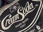 クリームソーダ CREAM SODA CREAM SODA MA-1 ワッペン 刺繍 黒 ブラック ブルゾン アウター ジャケット ジャケット 刺繍 ブラック 101MT-362