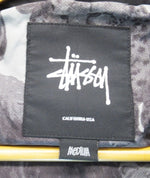 ステューシー STUSSY ダウンジャケット  上着 スター フーディ 黒 ジャケット 無地 ブラック Mサイズ 101MT-1044