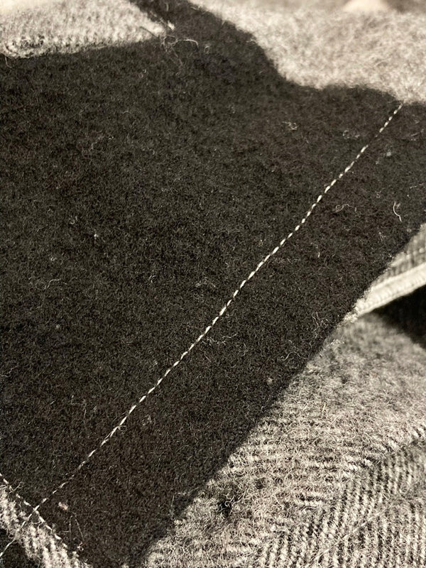 クーティープロダクションズ COOTIE PRODUCTIONS Check CPO Jacket チェック CPOジャケット ブラック系 ウール Made in JAPAN 日本製  ジャケット チェック ブラック Lサイズ 101MT-1362