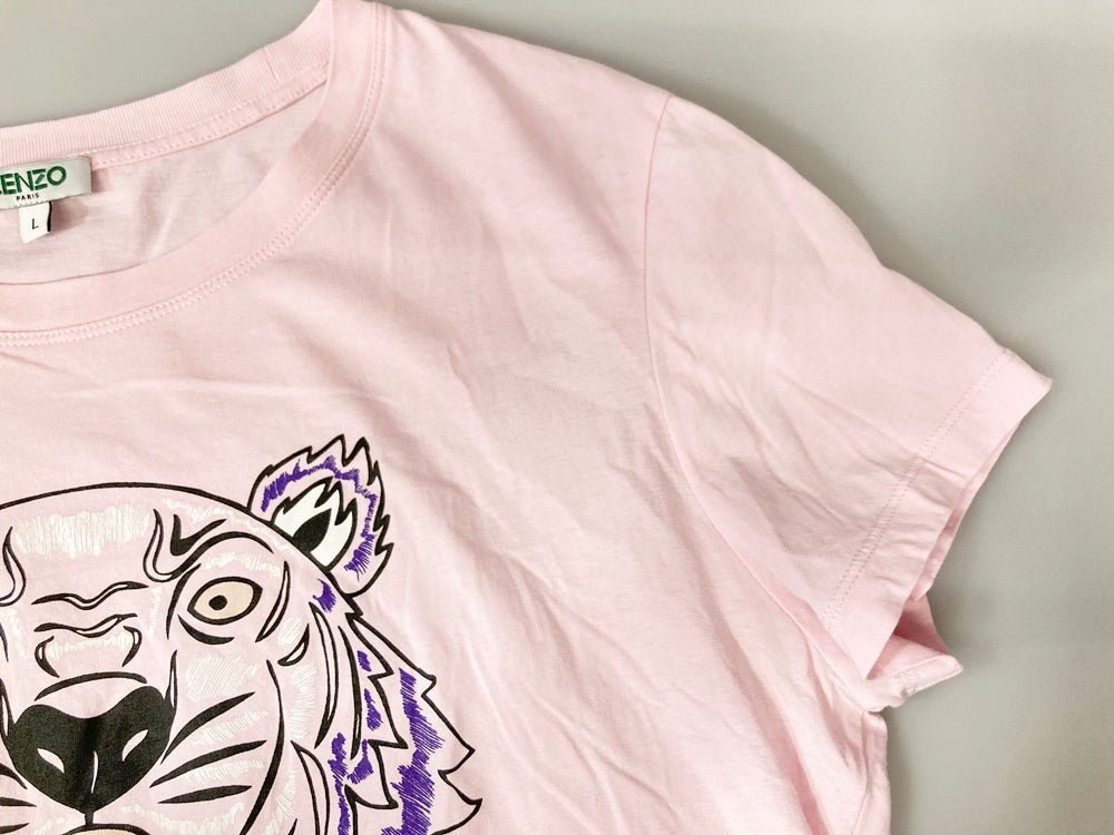 KENZO 虎　Tシャツ　ピンク　レディース　Sサイズ