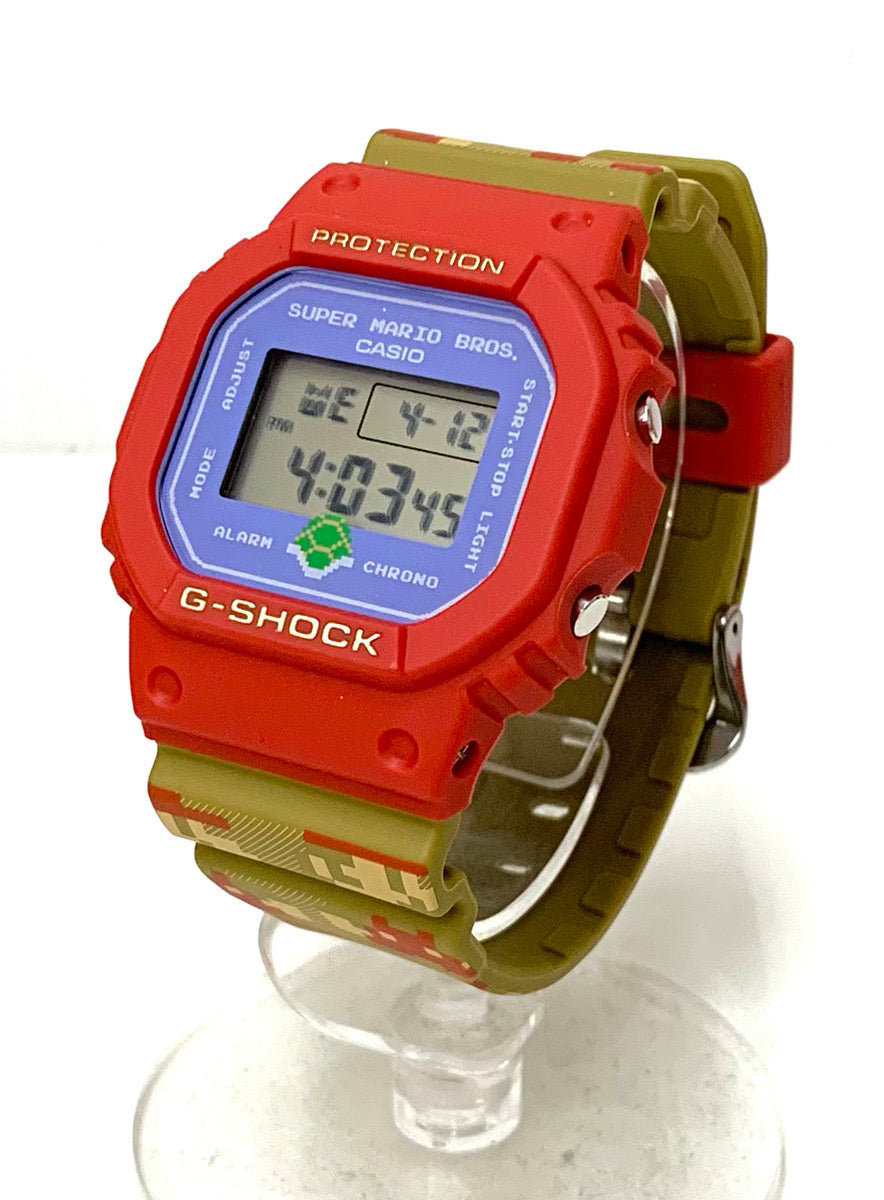 ジーショック G-SHOCK Casio G-Shock x Super Mario Bros. dw5600smb