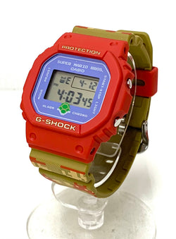 ジーショック G-SHOCK Casio G-Shock x Super Mario Bros. dw5600smb メンズ腕時計ブルー 105watch-04
