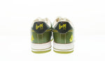 アベイシングエイプ  A BATHING APE  BAPE STA ベイプスタ スニーカー 緑 FS-001  メンズ靴 スニーカー グリーン 27.5cm 103-shoes-37