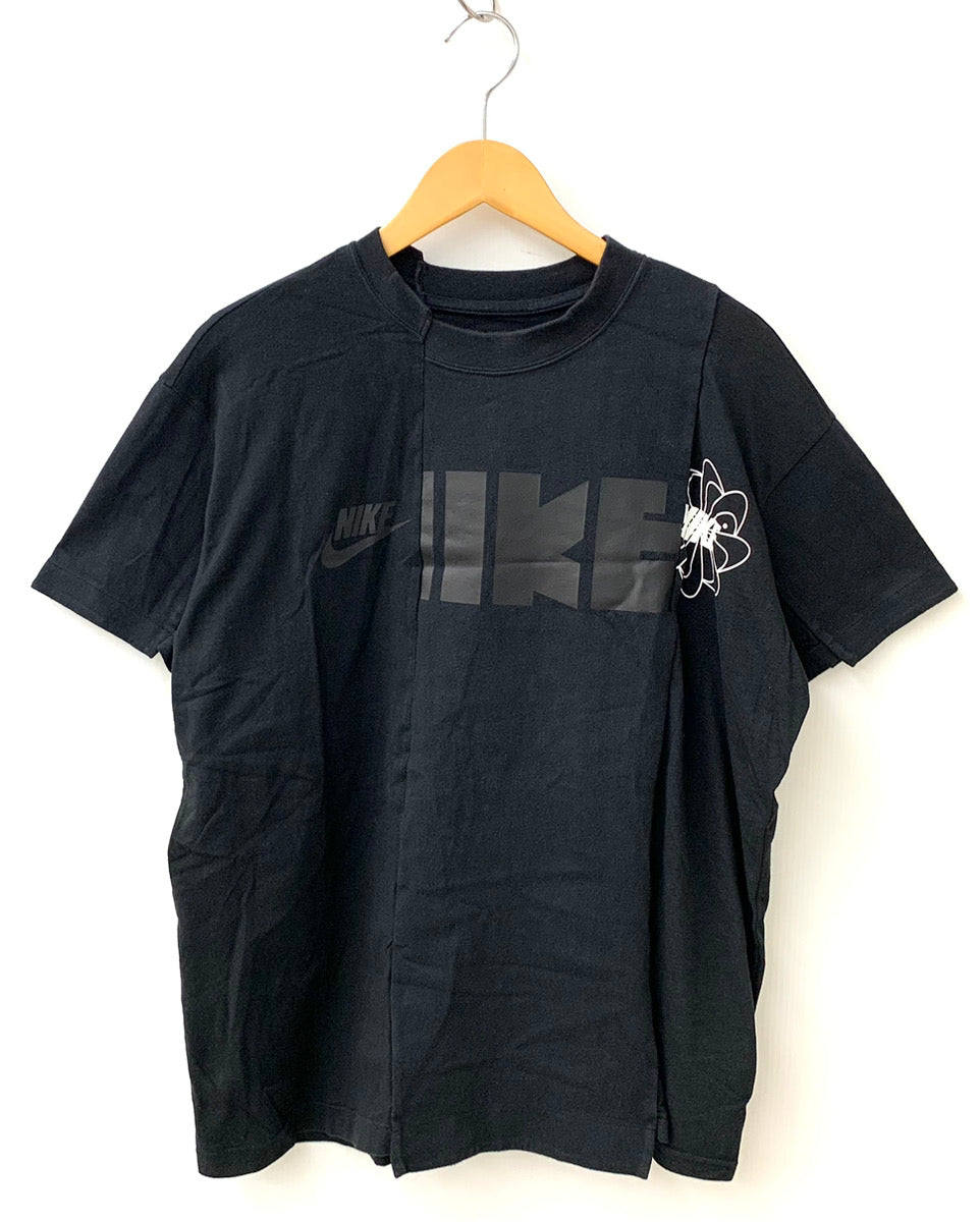 ナイキ NIKE × サカイ Sacai ハイブリッド Tee CD6311 Tシャツ ロゴ ブラック Lサイズ 201LT-217 |  古着通販のドンドンサガール