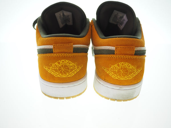 ジョーダン JORDAN NIKE AIR JORDAN 1 LOW SE ナイキ エアジョーダン 1 ロー シーズナル エディション ホワイト/ミディアム-ライト カレー  DH6931-102 メンズ靴 スニーカー イエロー 26cm 101-shoes529