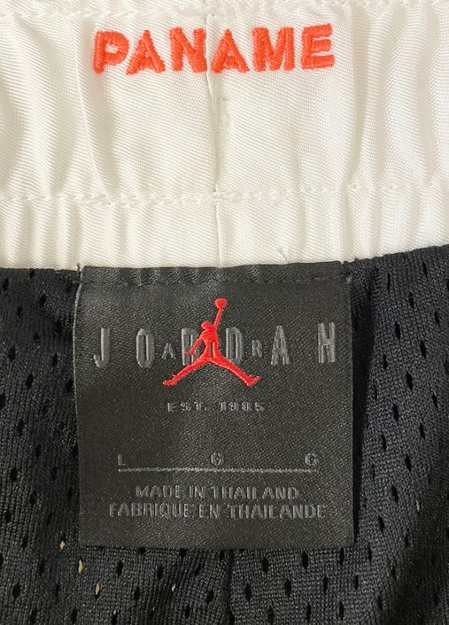 ジョーダン JORDAN Paris Saint Germain JORDAN メッシュ ゲームショーツ パリ サンジェルマン ジョーダン NIKE ナイキ ブラック系 黒 刺繍 ロゴ BQ8376-010 ハーフパンツ ロゴ ブラック Lサイズ 101MB-224