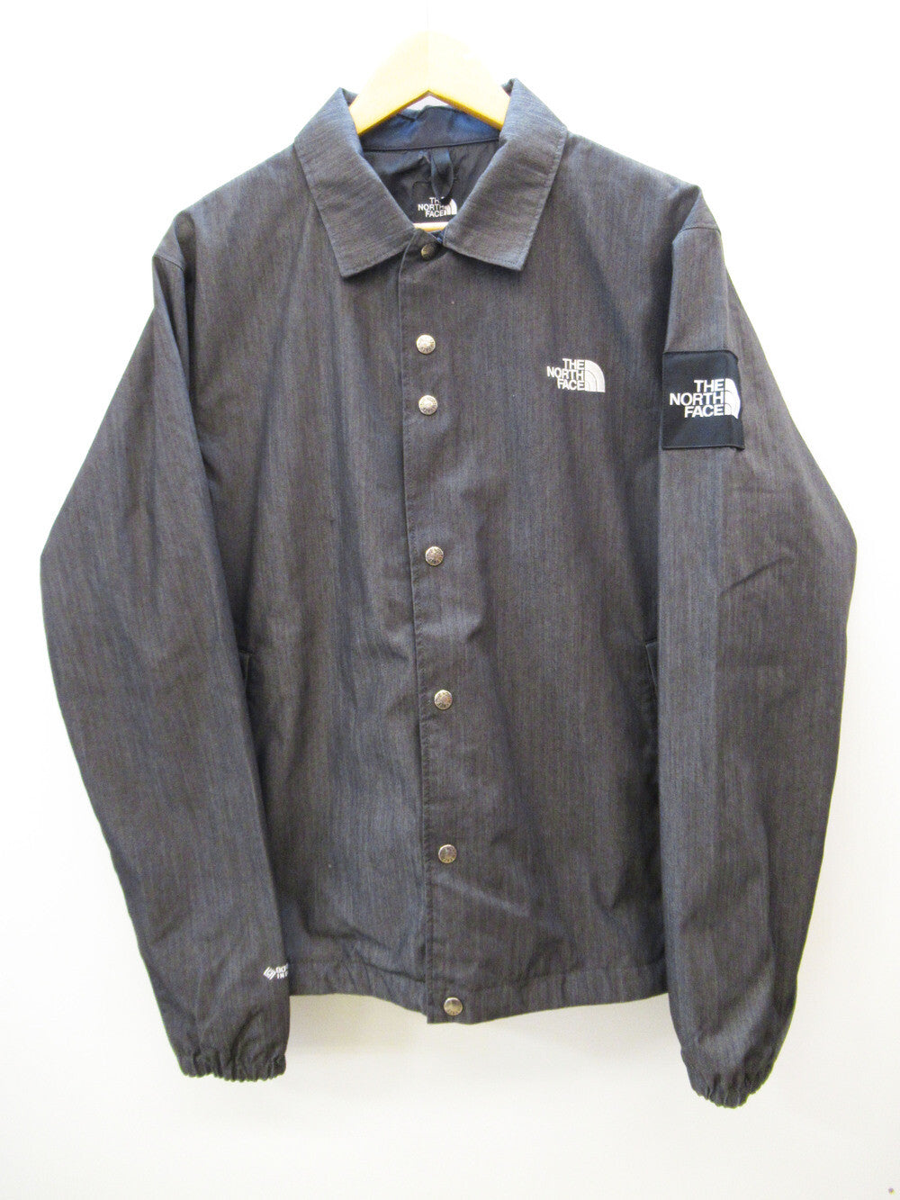 THE NORTH FACE ノースフェイス GTX Denim Coach Jacket デニム コーチジャケット ナイロン ブラック サイズXL  メンズ NP12042 (TP-731) | 古着通販のドンドンサガール