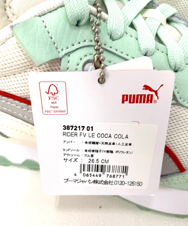 プーマ PUMA コカ・コーラ RIDER FV LE COCA COLA 38721701 メンズ靴 スニーカー ロゴ マルチカラー 201-shoes438