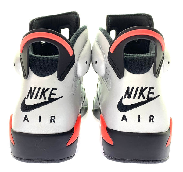 ナイキ NIKE Air Jordan 6 Reflective "Infrared CI4072-001 メンズ靴 スニーカー ロゴ シルバー 28cm 201-shoes654