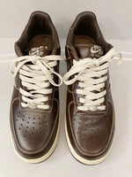 ナイキ NIKE AIR FORCE 1 LOW PREMIUM BAROQUE BROWN/NET エア