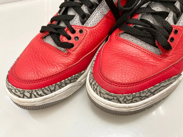 ナイキ NIKE AIR JORDAN 3 RETRO SE FIRE RED CEMENT GREY ナイキ エアジョーダン 3 レトロ スペシャルエディション ファイアレッド セメントグレー レッド系 赤 シューズ CK5692-600 メンズ靴 スニーカー レッド 26cm 101-shoes941