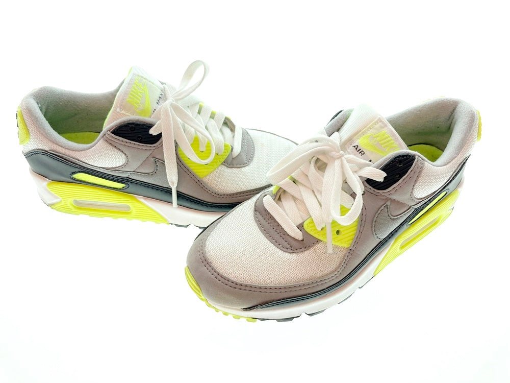 ナイキ NIKE WMNS AIR MAX 9 WHITE/PARTICLE GREY-VOLT-BLACK