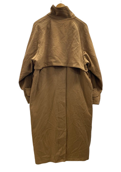 メゾンスペシャル MAISONSPECIAL ピュアカシミアプライムオーバーボタンスリット スタンドカラーコート カシミアコート ユニセックス カラー：CML キャメル 11202161305 サイズ44 コート 無地 ベージュ 101MT-1370