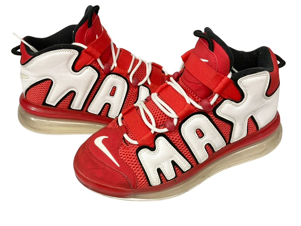 Nike air max uptempo 2025 720 red