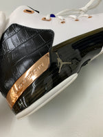 ナイキ NIKE エア ジョーダン 17 レトロ AIR JORDAN 17 + RETRO WHITE/METALLIC COPPERCOIN-BLACK-SPORT ROYAL 832816-122 メンズ靴 スニーカー ロゴ ホワイト 201-shoes206