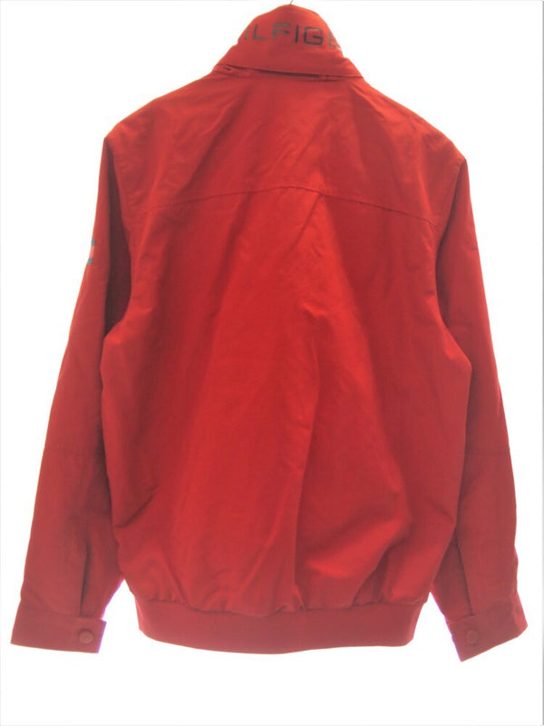 トミー・ヒルフィガー TOMMY HILFIGER セーリングジャケット ナイロン 赤  C81 78B2079 ジャケット ロゴ レッド Mサイズ 101MT-83