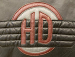 ハーレーダビットソン Harley Davidson シングル ライダース ブラック系 黒 AMERICAN COWHIDE  サイズ36 ジャケット 無地 ブラック 101MT-1266