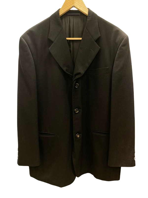 コムデギャルソン COMME des GARCONS HOMME コムデギャルソン オム ジャケット ブラック系 黒 Made in JAPAN 日本製  HJ-08039S ジャケット 無地 ブラック Sサイズ 101MT-1357