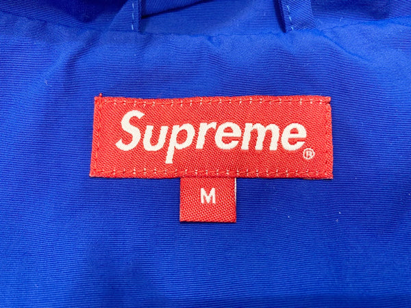 シュプリーム SUPREME Jacquard Panel Track Jacket Royal 22AW ブルー系 青 ロゴ ジップ トラックジャケット   ジャケット ロゴ ブルー Mサイズ 101MT-1446