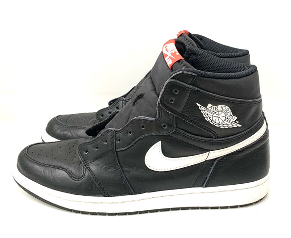 ナイキ NIKE エアジョーダン１ レトロ AIR JORDAN 1 RETRO HIGH OG  555088-011 メンズ靴 スニーカー ロゴ ブラック 28.5cm 201-shoes514