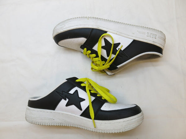 ア ベイシング エイプ A BATHING APE SHOOTING STA LOW シューティングスターベイプスタスリッポン 箱付き  1G80191010 メンズ靴 スニーカー ブラック 28cm 101-shoes32