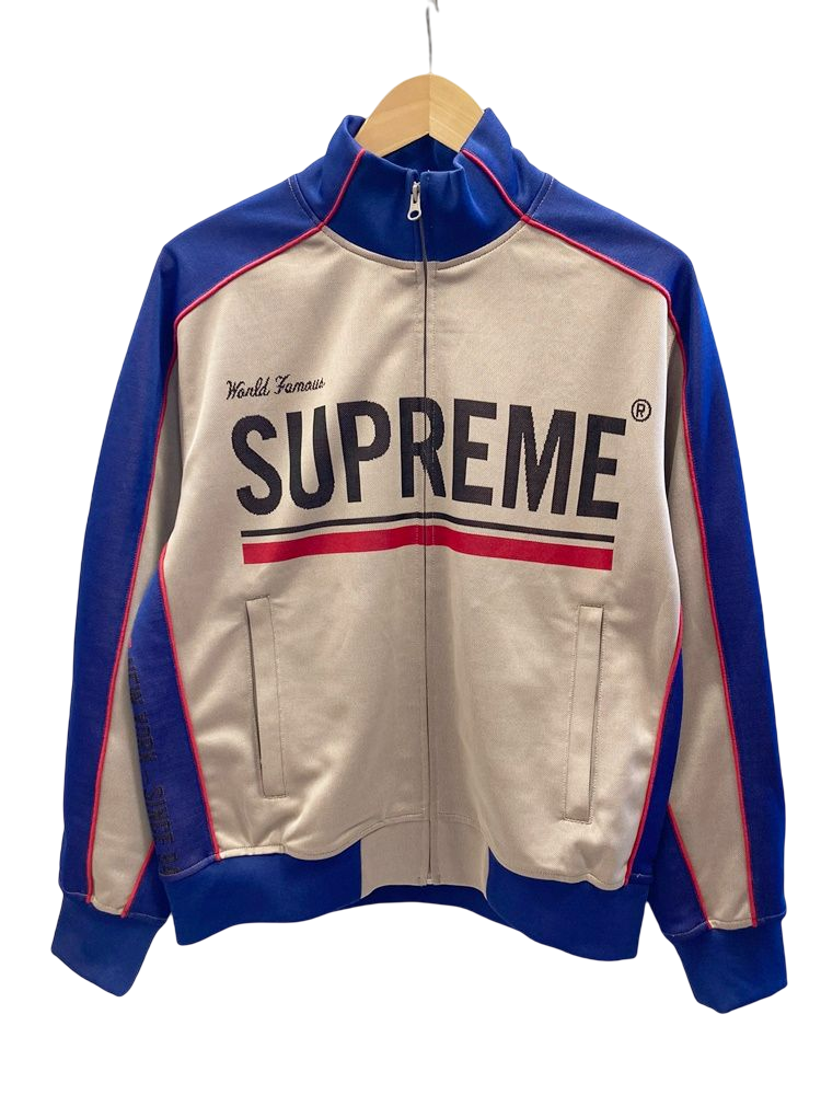 シュプリーム SUPREME World Famous Jacquard Track Jacket Stone 22AW