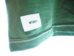 ダブルタップス W)taps Wtaps BLANK SS COPO ポケットTシャツ  半袖カットソー シンプル トップス Tシャツ ステッチ メンズ SIZE X 03 212ATDT-CSM08 Tシャツ 無地 グリーン 101MT-770