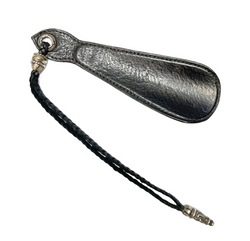 クロムハーツ CHROME HEARTS SHOE HORN SHORT シューホーン ショート 靴べら シルバー×レザー メンズ小物 アイテム_アクセサリー ブラック 101goods-82