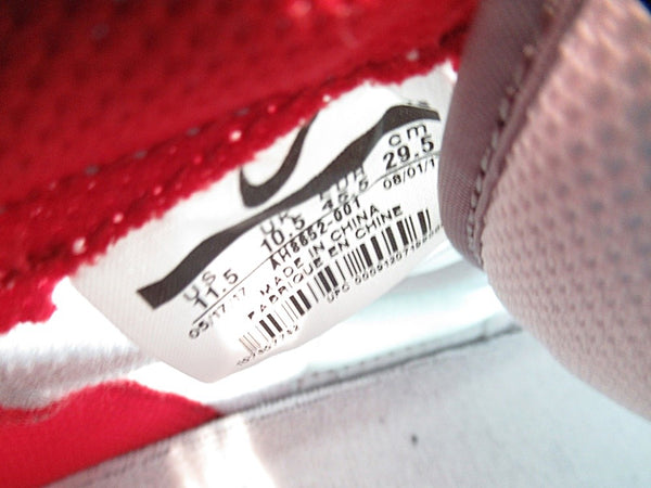 ナイキ NIKE VANDAL HIGH SUPREME QS METALLIC SILVER/UNIVERSITY RED ナイキ バンダル ハイ サプリーム クイックストライク メタリックシルバー/ユニバーシティーレッド AH8652-001 メンズ靴 スニーカー シルバー 29.5サイズ 101-shoes6