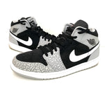 ナイキ NIKE エアジョーダン 1 ミッド SE AIR JORDAN 1 MID "エレファント トゥ" DM1200-016 メンズ靴 スニーカー ロゴ グレー 201-shoes214