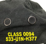 【中古】シュプリーム SUPREME ミリタリーキャンプキャップ Military Camp Cap CLASS 0094 533-U1N-H377 帽子 メンズ帽子 キャップ ロゴ ブラック 201goods-195