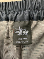 ステューシー STUSSY ナイロン カーゴ パンツ USA製 ボトムスその他 刺繍 ブラック Mサイズ 201MB-334