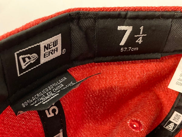 【中古】シュプリーム SUPREME Supreme World Famous Box Logo New Era ニューエラ 帽子 キャップ レッド 赤 刺繍 ロゴ FW20 帽子 メンズ帽子 キャップ 刺繍 レッド 101hat-29