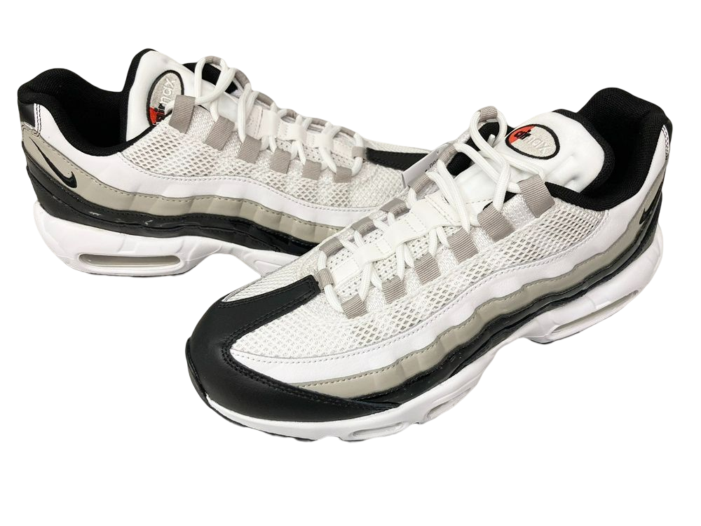 ナイキ NIKE W AIR MAX 95 WHITE/BLACK-LT IRON ORE ウィメンズ エア